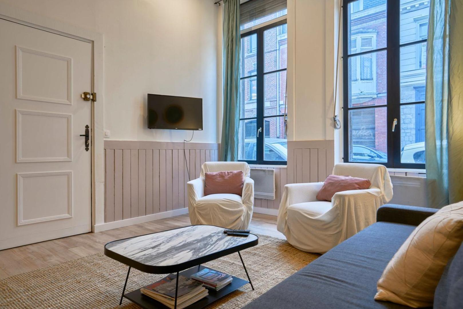 Old Lille: Charming Renovated Apartment Екстер'єр фото