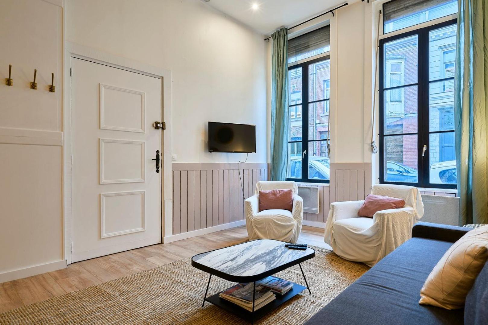 Old Lille: Charming Renovated Apartment Екстер'єр фото
